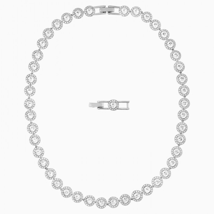 angelic-necklace-white-rhodium plated-swarovski-eshop